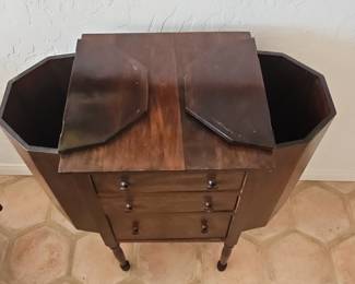Antique Martha Washington Sewing Cabinet