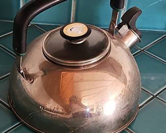Farberware QQQ13C Stainless Steel Whistling Tea Kettle