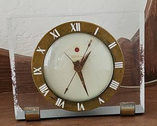 Telechron "Egyptian" Art Deco Desk Clock