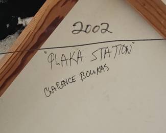 Plaka Station by Clarence Boukas, 2002