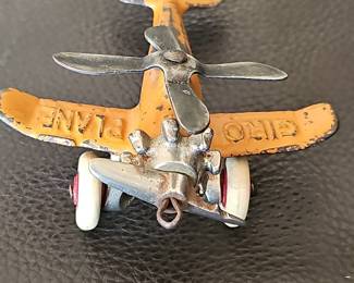Vintage 1930s Hubley Cast Iron Giro Plane