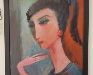 Portrait of a Woman, attributed to Tarmo Pasto