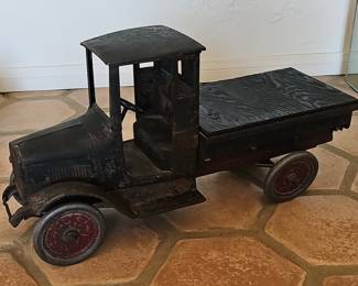 Vintage Pressed Steel Buddy L Stake Bed Truck