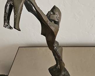 Bronze Sculpture of a Mother and Child by Arthur Stumpe