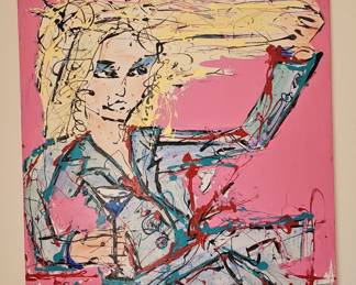 Abstract Portrait Painting by VOX