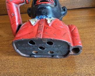 Little Joe Bank Cast Iron Mechanical Bank by John Harper