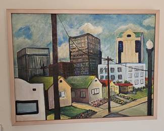 Peter Karel Suczek (Zbo) Urban Landscape Painting