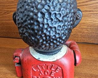 Little Joe Bank Cast Iron Mechanical Bank by John Harper
