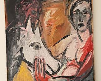 Abstract Figurative Painting by Anna Jenkins