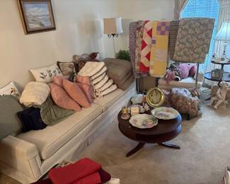 Large full-size sofa