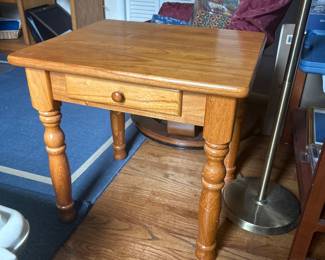 nightstand/side table.  Solid wood