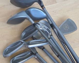 Lot #B6 - Cobra King Cobra & King Snake TI Titanium Offset Golf Clubs with Cobra Shafts