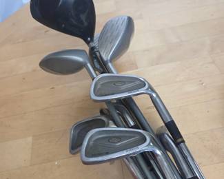 Lot #B7 - Cobra King 400 SZ Offset Golf Clubs Set Titanium & Stainless Steel