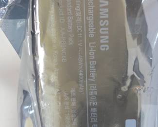 Lot #B79 - Samsung Rechargeable Li-Ion Battery Pack Model AA-PB9NC6B 11.1V 4400mAh