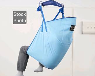 Lot #B168 - Arjo MFA2100-M Passive Loop Patient Sling 600 lbs Capacity Durable Medical Lift Accessory