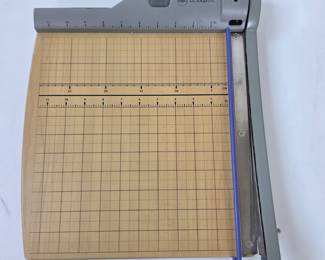 Lot #B157 - GBC CL300pro-L Rotary Paper Trimmer Cutter with Laser Guide and Grid Base