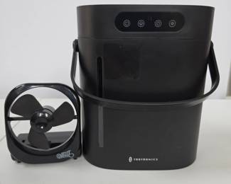 Lot #B164 - Taotronics TT-AH1001 Humidifier with 6L Water Capacity and Touch Control Panel + O2Cool Personal Fan