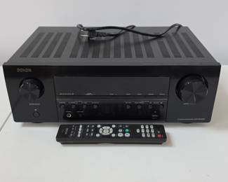 Lot #B128 - Denon AVR-S540BT AV Surround Receiver Bluetooth HDMI Dolby Audio Home Theater Amplifier
