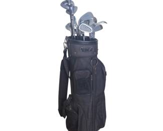 Lot #B1 - Knight Virage Golf Club Set with Warrior Golf Signature Series Mallet Putter and Carry Bag