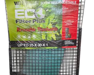 Lot #B36 - WEB Eco Filter Plus Super Size Adjustable Washable Reusable Air Filter