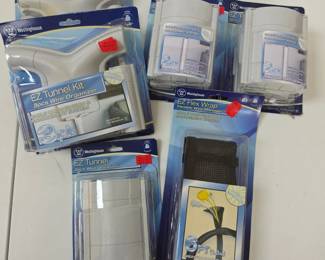 Lot #B154 - Westinghouse EZ Flex Wrap & EZ Tunnel Wire Management System Cable Organizer Kits
