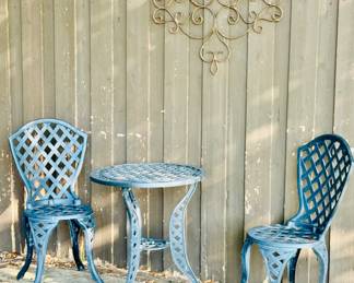 Patio bistro table