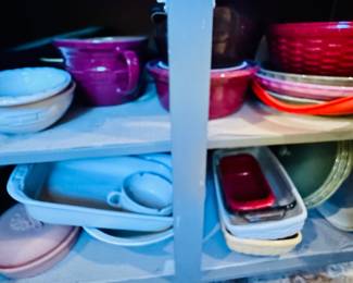 Every cupboard is full 