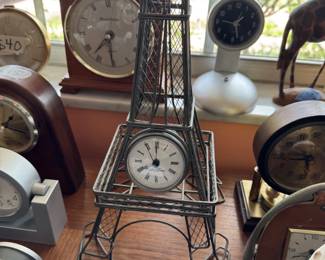 Eiffel Tower Clock