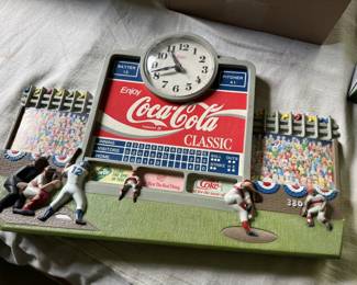Coca Cola Clock Sign