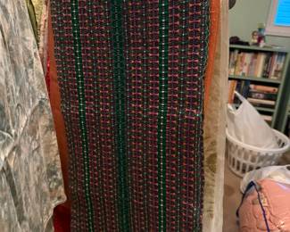 Hand woven linens