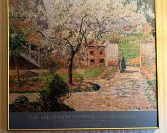 Museum Van Gogh framed poster. 