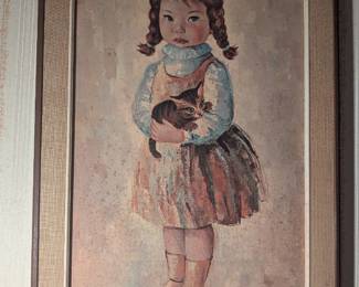 Mid-century large print