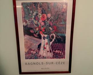 Museum framed poster