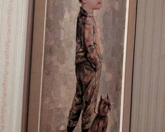 Mid-century large print