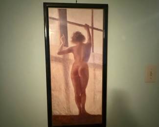 Framed art poster