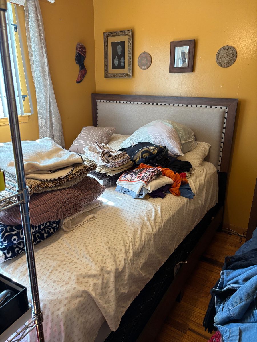 New full size mattress & box spring, never slept on!