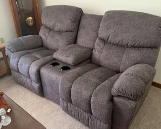 COUCH W/ 2 RECLINERS