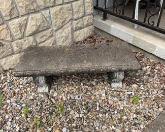 CONCRETE BENCH