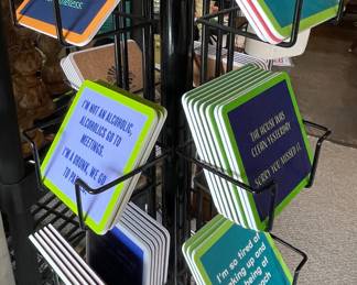 DRINK COASTERS WITH SASS