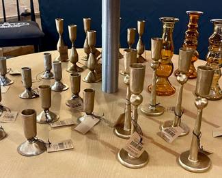 DECORATIVE CANDLEHOLDERS BY CREATIVE COOP