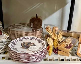MOLLY HATCH FOR SUGAR PLUM FALL PAPER GOODS, FALL ROUND TOP COLLECTION