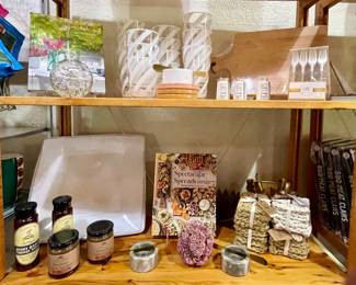 ACRYLIC GLASSES, CUTTING BOARDS, SPICES AND MORE