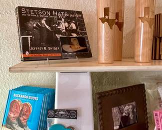 STETSON HATS BOOK, BUCKAROO BOOTS BOOKS