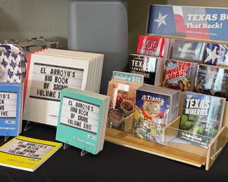 EL ARROYO’S BOOK OF SIGNS, TEXAS BOOKS
