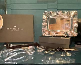 BEATRIZ BALL METALWARE GIFTWARES AND SERVING PIECES