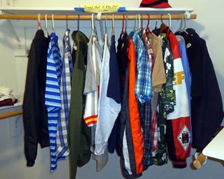 New or almost new clothes