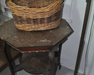 Table and Basket 