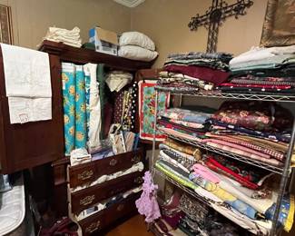 Fabric remnants galore