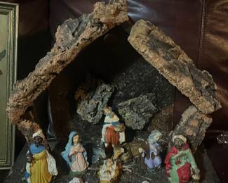 Vintage nativity 