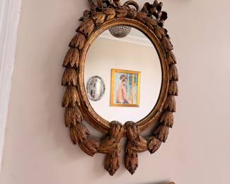 Small Louis XVI (16th) Style Mirror $250